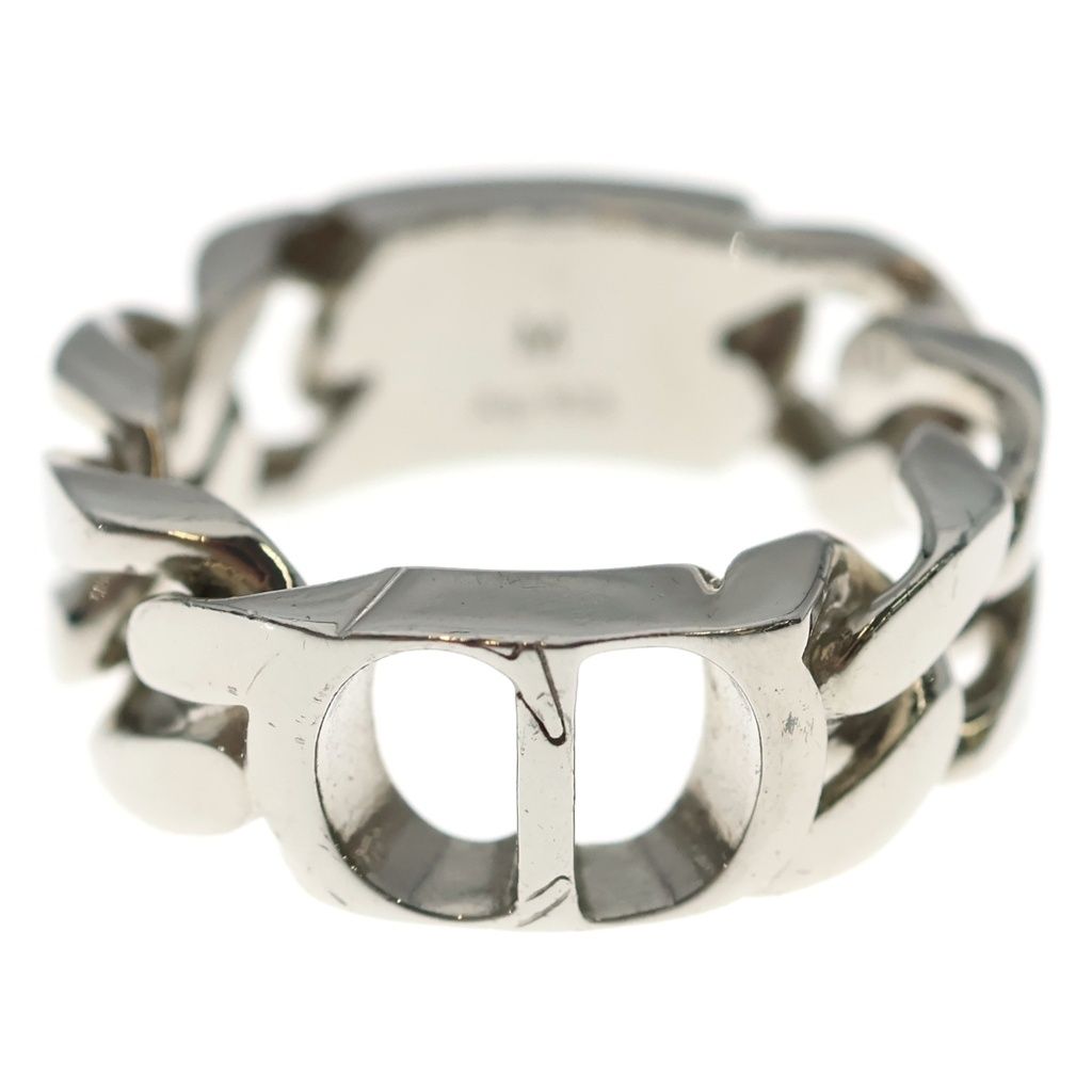Dior CD Icon Chain Link Signature Ring Silver — view 2