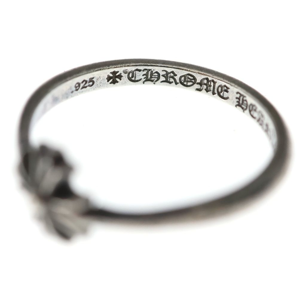 Chrome Hearts Bubblegum CH Pls CH Plastic Sling Silver Ring — view 5