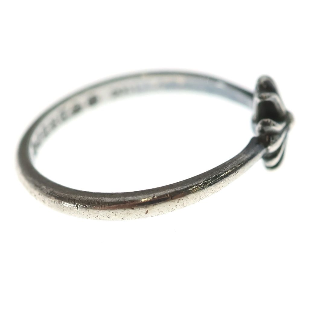 Chrome Hearts Bubblegum CH Pls CH Plastic Sling Silver Ring — view 3