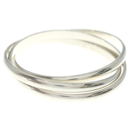 Tiffany & Co Vintage Triple Trinity Bangle Bracelet Silver — view 2