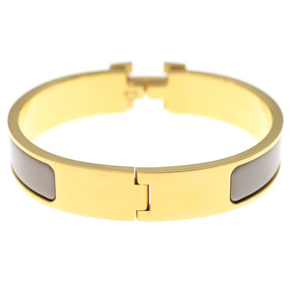 Hermes Click PM Bangle Bracelet Red Gold Pink — view 2