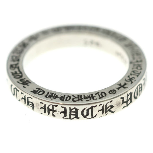 Chrome Hearts mm Spacer Fuckyou Ring Silver