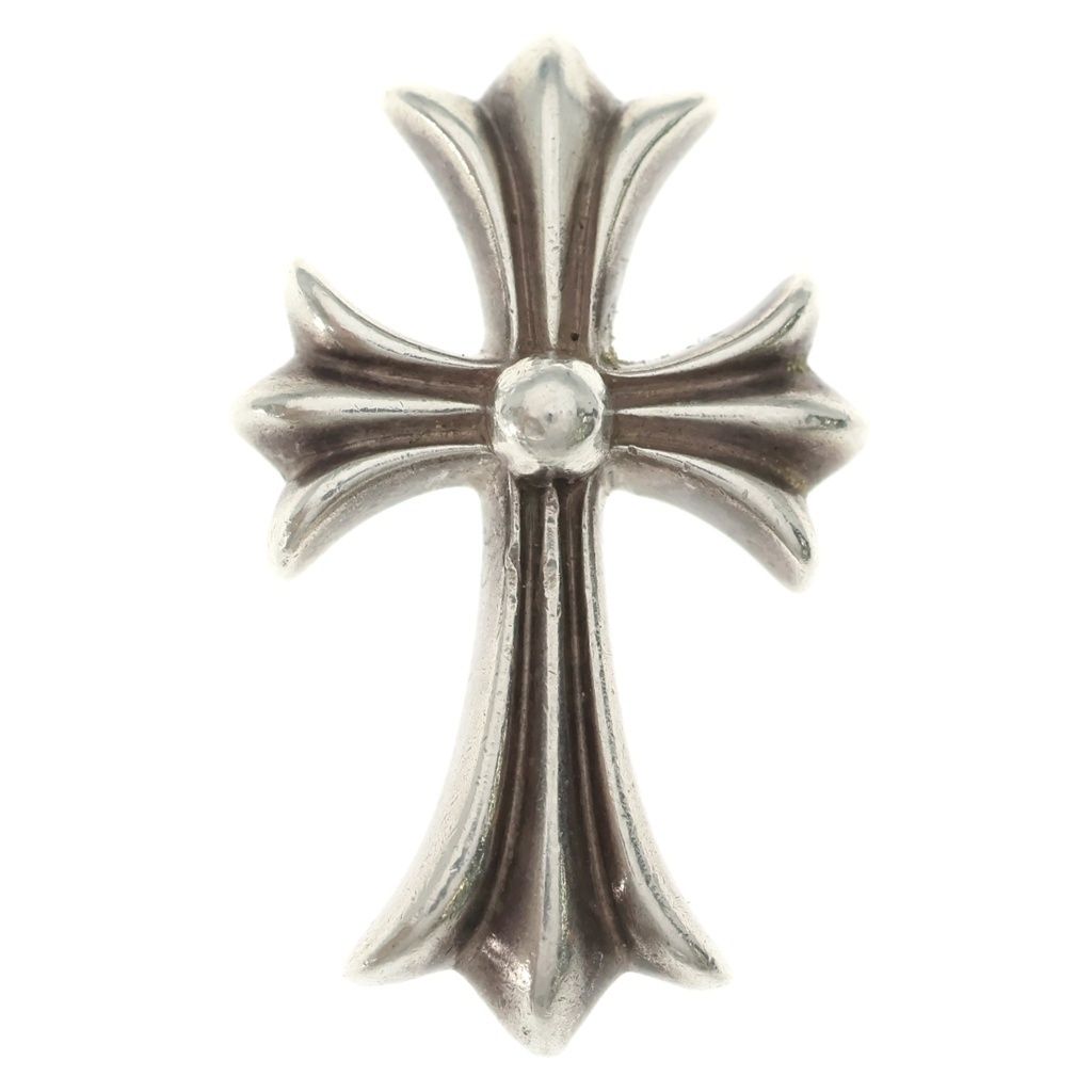 Chrome Hearts CH Crs Sml Small CH Cross Pendant Silver