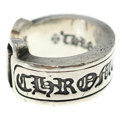Chrome Hearts LG Scroll Label Ring Silver — view 3