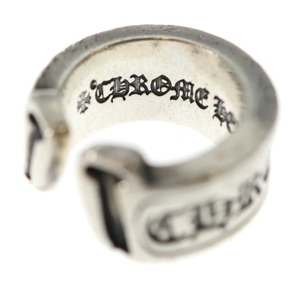 Chrome Hearts LG Scroll Label Ring Silver — view 5