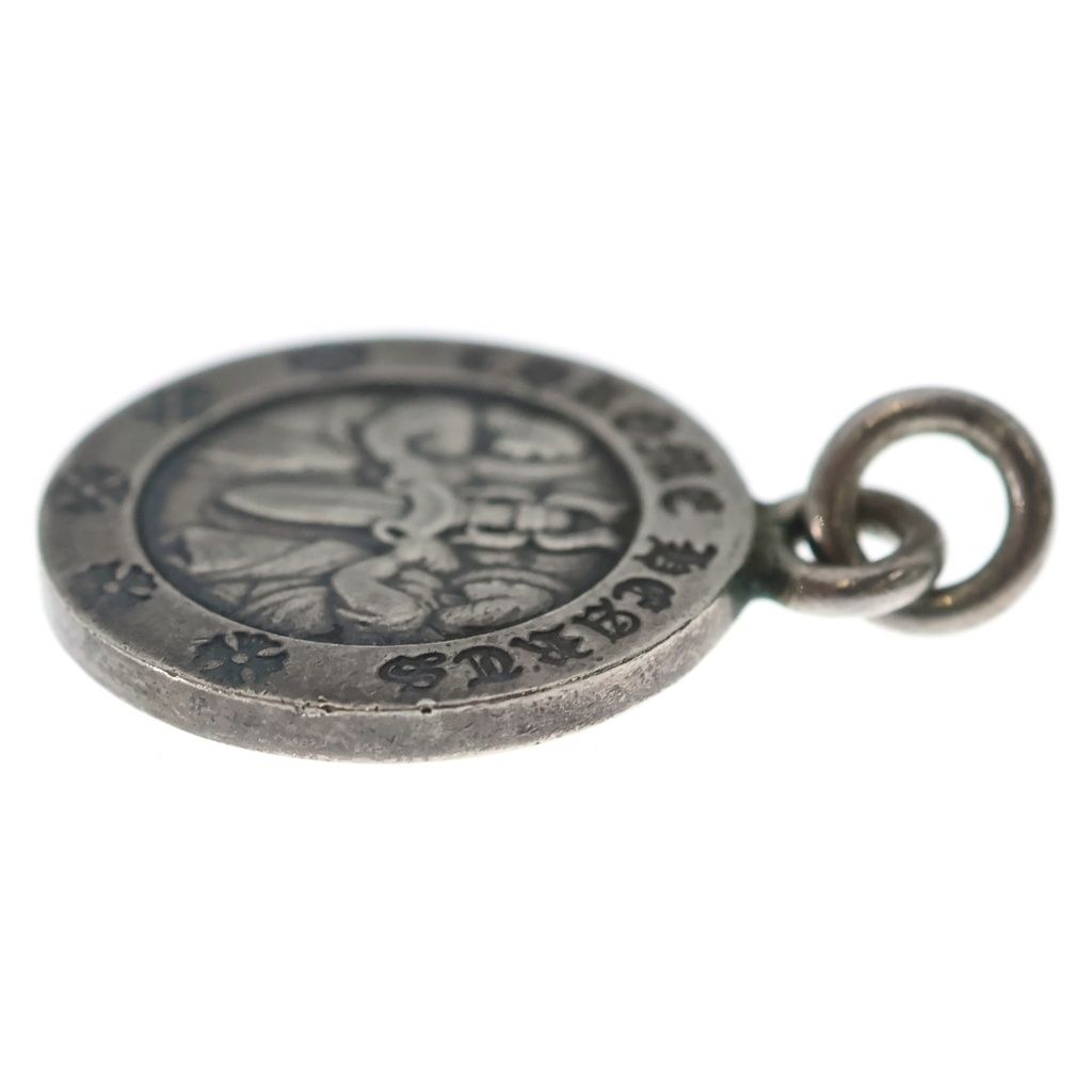 Chrome Hearts Chrm Angl Mdl V2 Angel Medal Charm Pendant Silver — view 3
