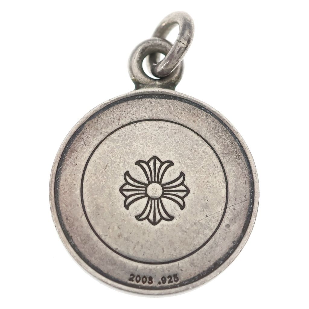 Chrome Hearts Chrm Angl Mdl V2 Angel Medal Charm Pendant Silver — view 2