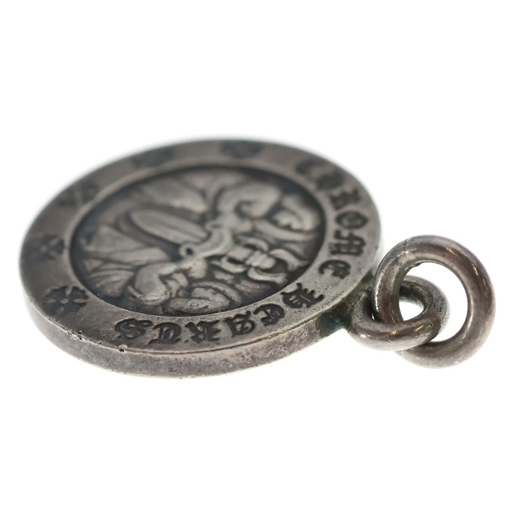 Chrome Hearts Chrm Angl Mdl V2 Angel Medal Charm Pendant Silver — view 6