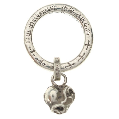 Chrome Hearts Ntfl Heart Motif Silver Ring — view 6