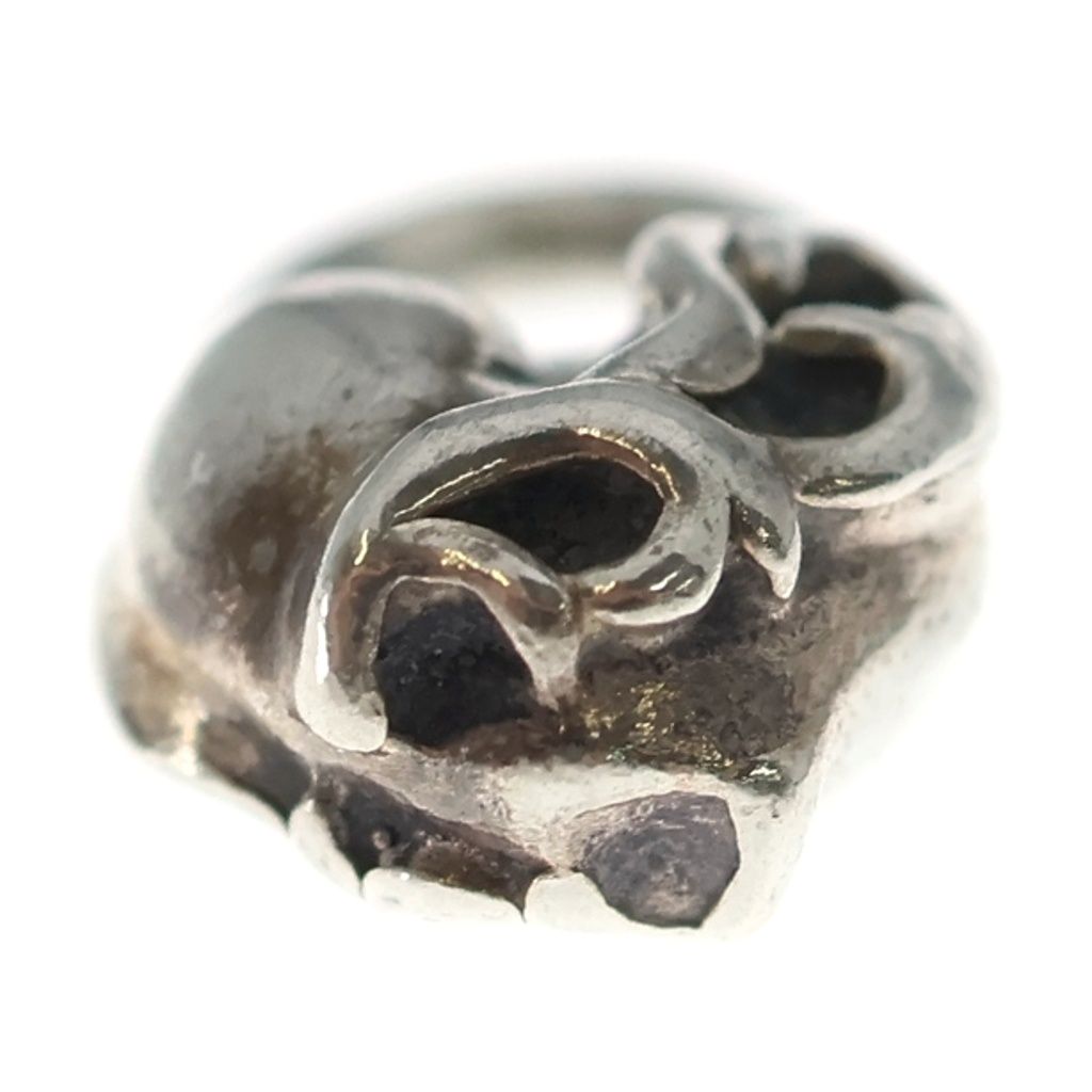 Chrome Hearts B Stack Heart Charm Silver Pendant — view 5