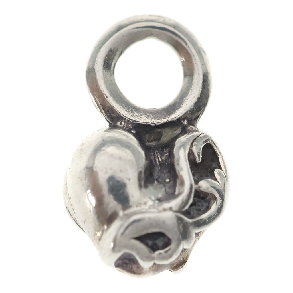Chrome Hearts B Stack Heart Charm Silver Pendant — view 2