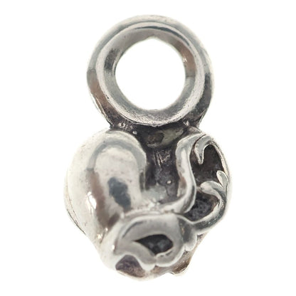 Chrome Hearts B Stack Heart Charm Silver Pendant — view 2