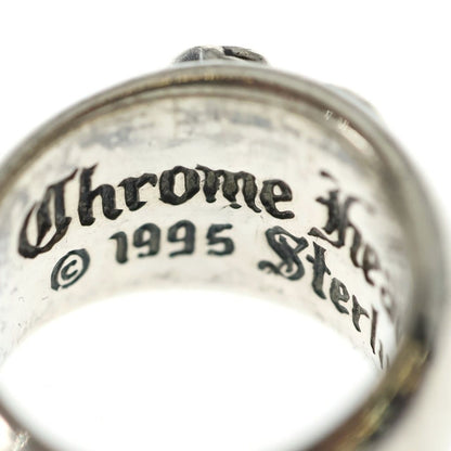 Chrome Heart in Band Silver Ring — view 5