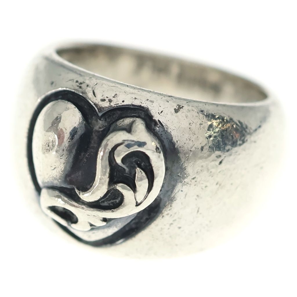 Chrome Heart in Band Silver Ring