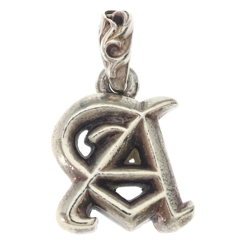Chrome Hearts Alphabet Charm Initial a Pendant Silver