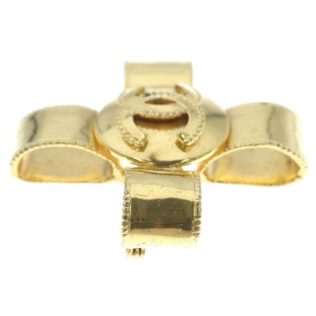 Chanel CC Logo Cross Ribbon Brooch — view 4