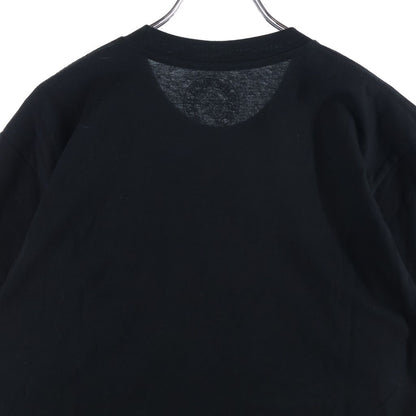 Chrome Hearts CH T-shrt 1 Neck Logo Print T-Shirt Black Blue — view 4
