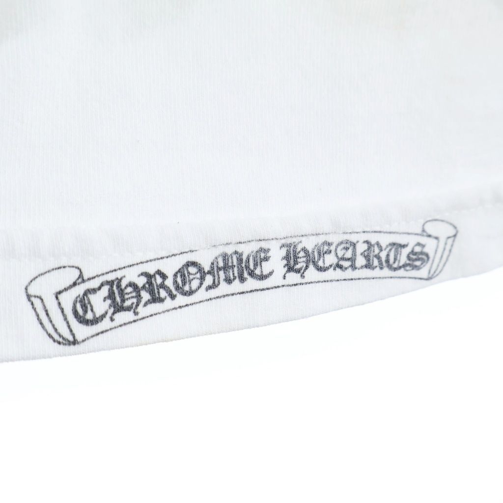 Chrome Hearts Vintage L S Tee Sleeve CH Cross Back Horse Shoe Print Long T-Shirt — view 6