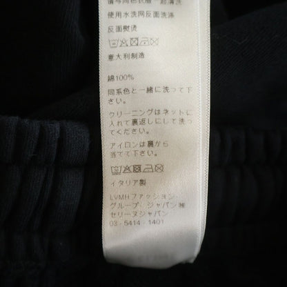 Celine Sweatpants Logo Print Sweatshirt Pants Black — view 8