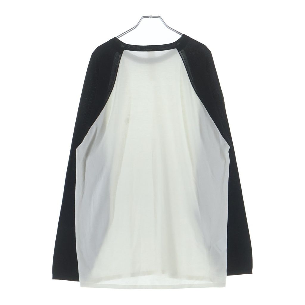 Chrome Hearts Not Crs Patch Long Sleeve Raglan T-Shirt with Triple Cross — view 2