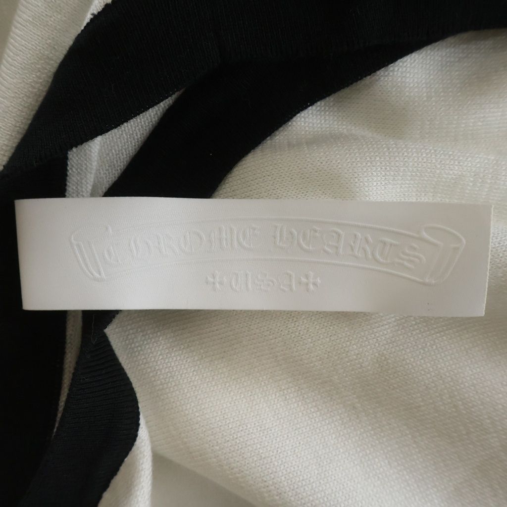 Chrome Hearts Not Crs Patch Long Sleeve Raglan T-Shirt with Triple Cross — view 7