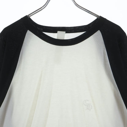 Chrome Hearts Not Crs Patch Long Sleeve Raglan T-Shirt with Triple Cross — view 3