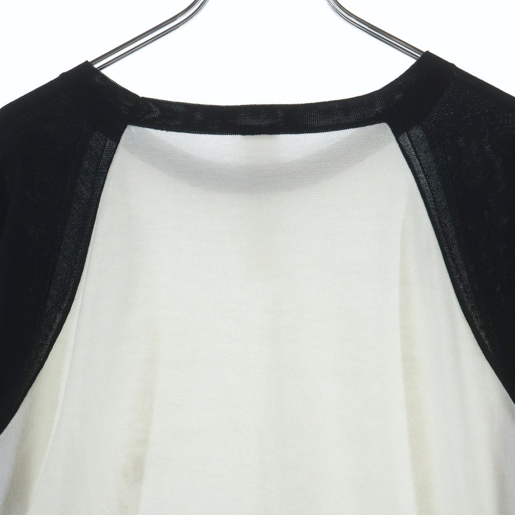 Chrome Hearts Not Crs Patch Long Sleeve Raglan T-Shirt with Triple Cross — view 4