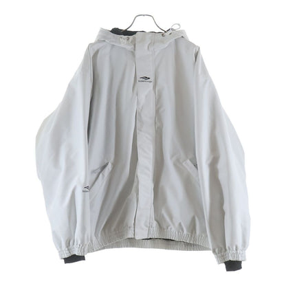 Balenciaga Sports Icon Ski Jacket Front Logo White