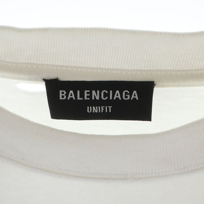 Balenciaga Destroyed Logo Print T-Shirt Oversize Distressed — view 6