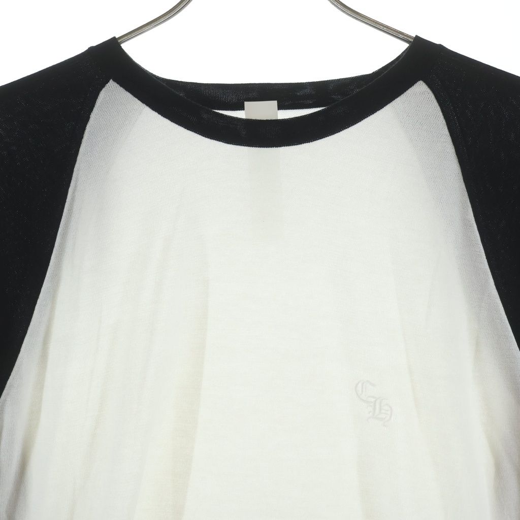 Chrome Hearts CH Logo Embroidery Sleeve Cemetery Cross Patch Raglan Long — view 3