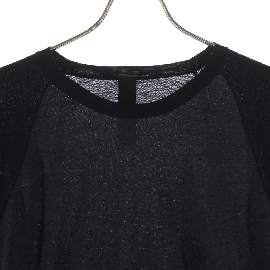 Chrome Hearts CH Logo Embroidery Sleeve Cemetery Cross Patch Raglan Long — view 3