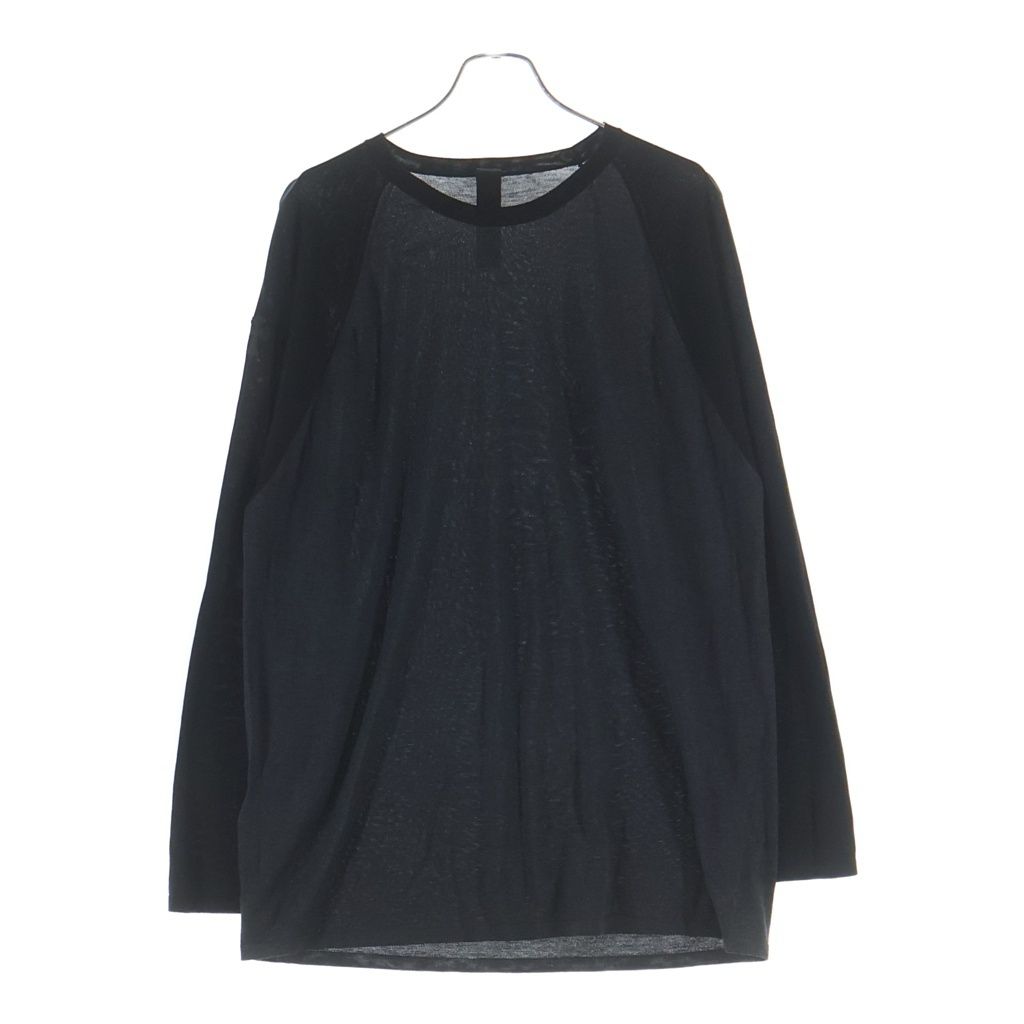 Chrome Hearts CH Logo Embroidery Sleeve Cemetery Cross Patch Raglan Long