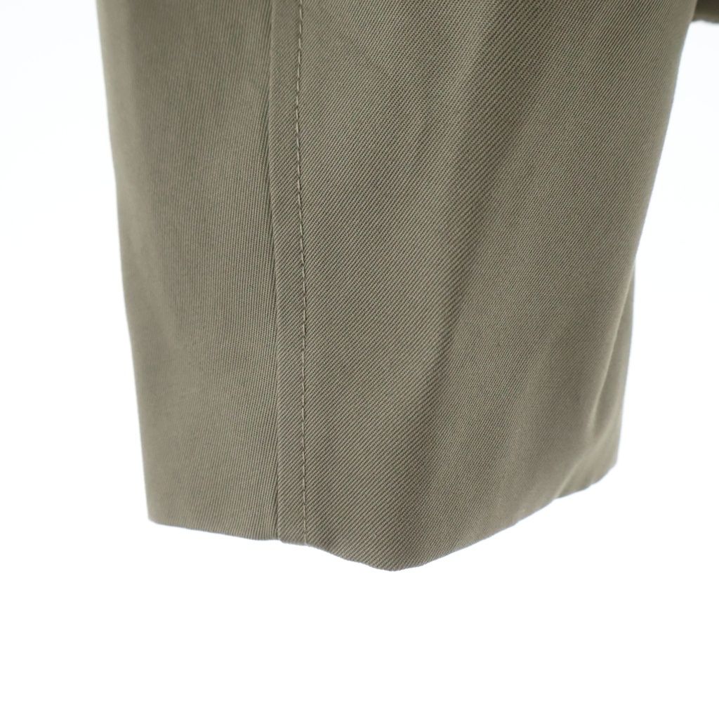Loewe Draped Jacket Zip Up Khaki — view 6