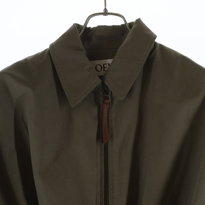 Loewe Draped Jacket Zip Up Khaki — view 3