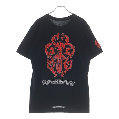 Chrome Hearts Vine Dgr S Tee Daga Pocket Short Sleeve T-Shirt Black — view 2