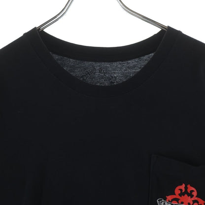 Chrome Hearts Vine Dgr S Tee Daga Pocket Short Sleeve T-Shirt Black — view 3