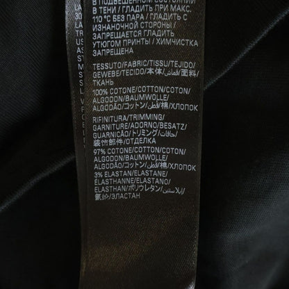 Balenciaga Medium Fit Tee Double Sided Logo Print Crew Neck Short Sleeve — view 7