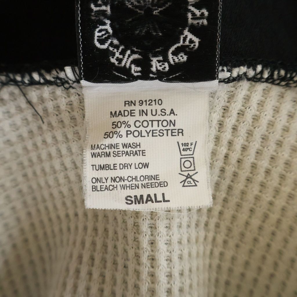 Chrome Hearts Vintage Thrml Sweatshirt HD Zip Lining Thermal Arm Logo Print — view 8