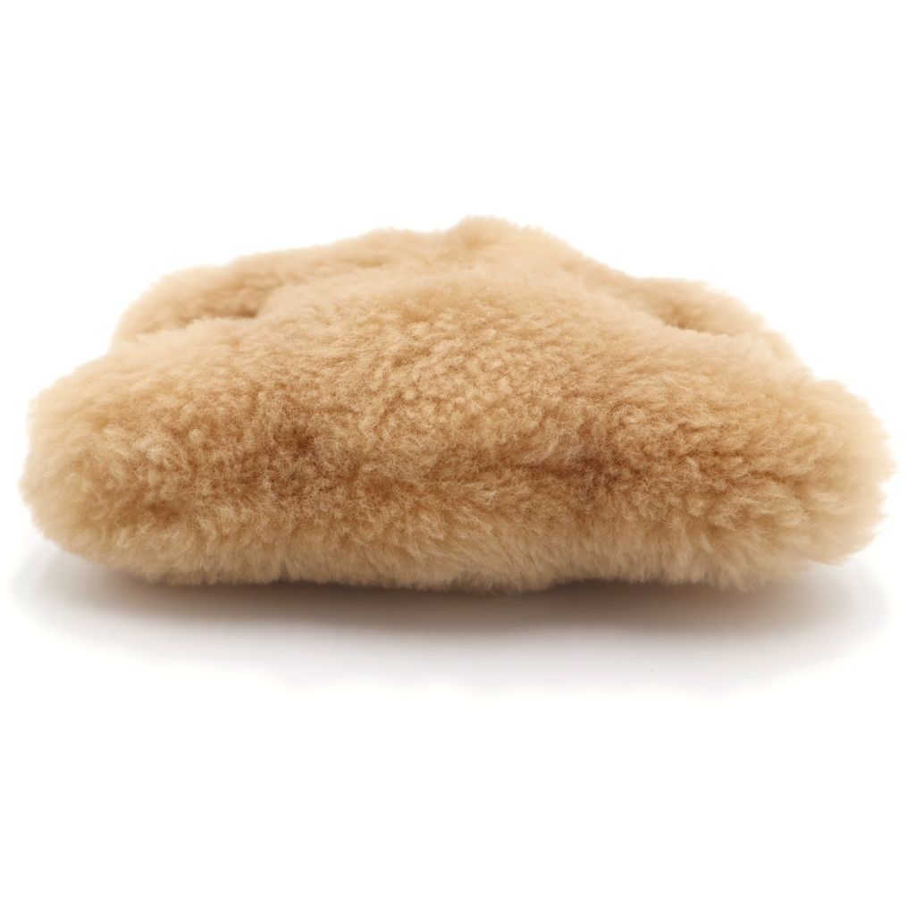 Celine Triomphe Bonbon Charm Bag Key Holder Key Ring Brown Beige Gold — view 5