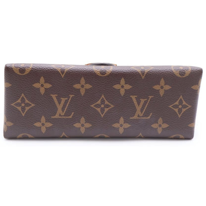 Louis Vuitton Monogram Locky BB Rose Poodle 2-Way Shoulder Bag Brown Pink — view 4