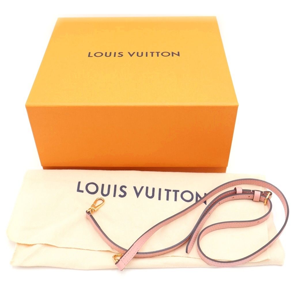Louis Vuitton Monogram Locky BB Rose Poodle 2-Way Shoulder Bag Brown Pink — view 6