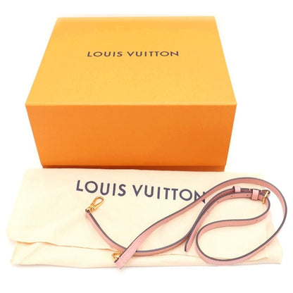 Louis Vuitton Monogram Locky BB Rose Poodle 2-Way Shoulder Bag Brown Pink — view 6