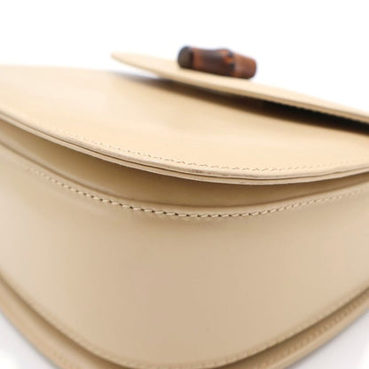 Gucci Bamboo 2-Way Shoulder Bag Beige Leather 000 46 Gold — view 6