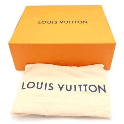 Louis Vuitton Steamer Backpack Khaki Green Leather Silver — view 6