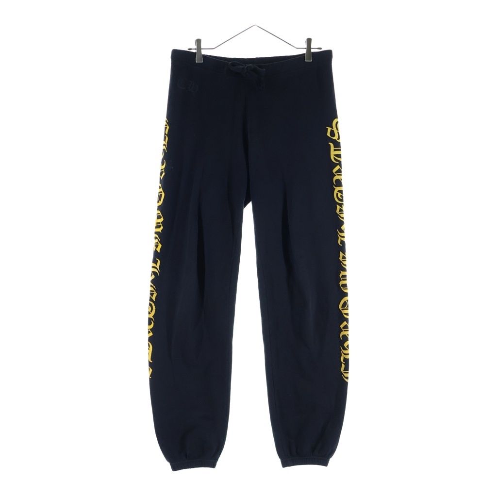 Chrome Hearts Side Logo Sweatshirt Long Pants Print Black Yellow