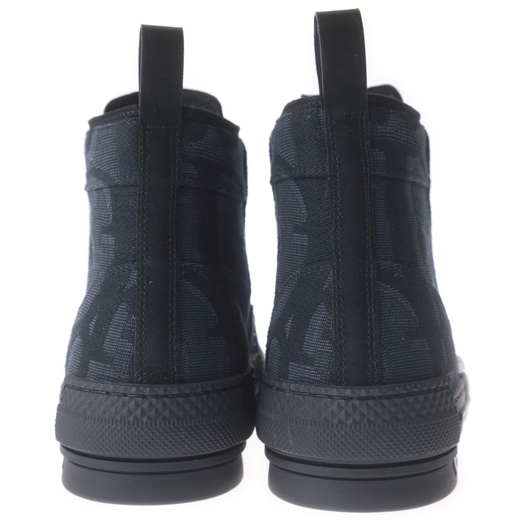 Dior League Oblique Kujagado Canvas High Top Cut Sneakers Black — view 3