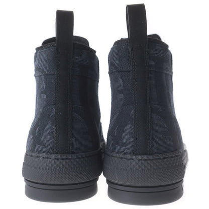 Dior League Oblique Kujagado Canvas High Top Cut Sneakers Black — view 3