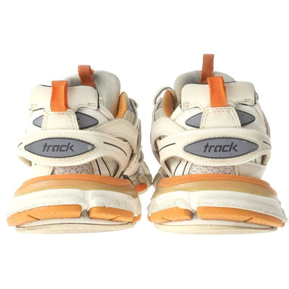 Balenciaga Track Trainers Low Cut Sneakers White Orange — view 3
