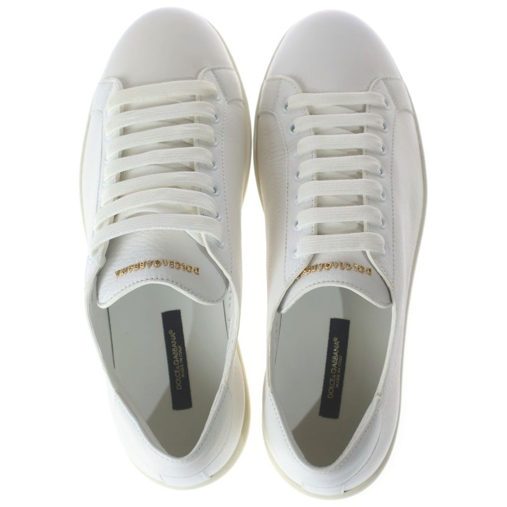 Dolce & Gabbana Leather Saint Tropez Logo Sneaker — view 4