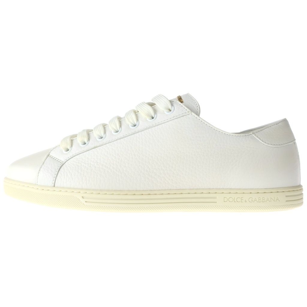 Dolce & Gabbana Leather Saint Tropez Logo Sneaker